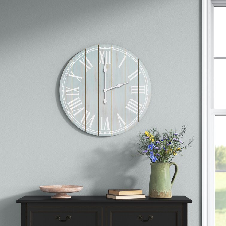 Sand & Stable Wycomb Wood Wall Clock & Reviews | Wayfair